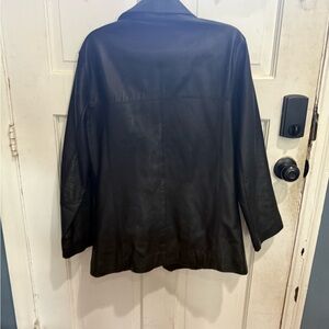 Women's Black Leather Jacket